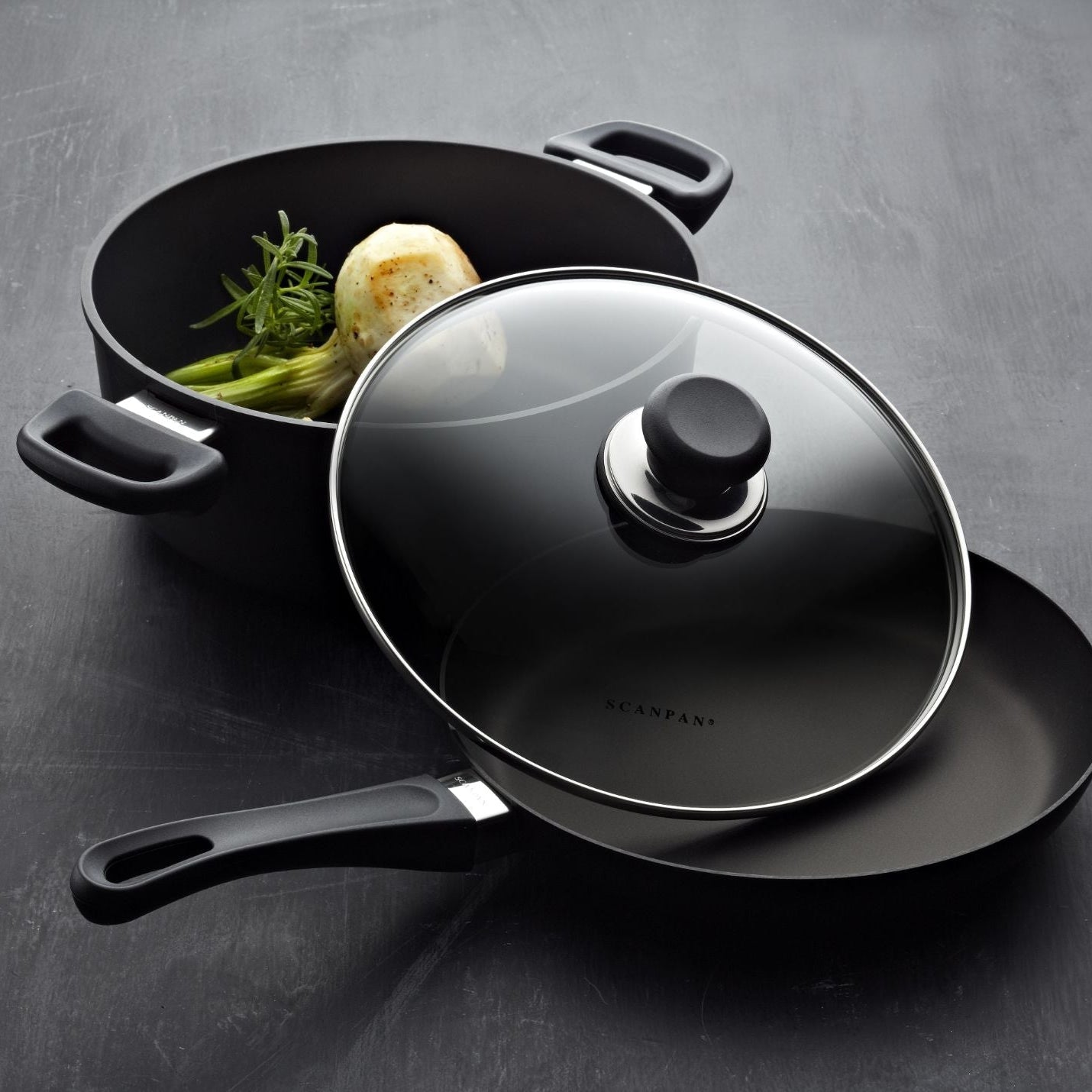 SCANPAN Classic Glass Lid 20cm