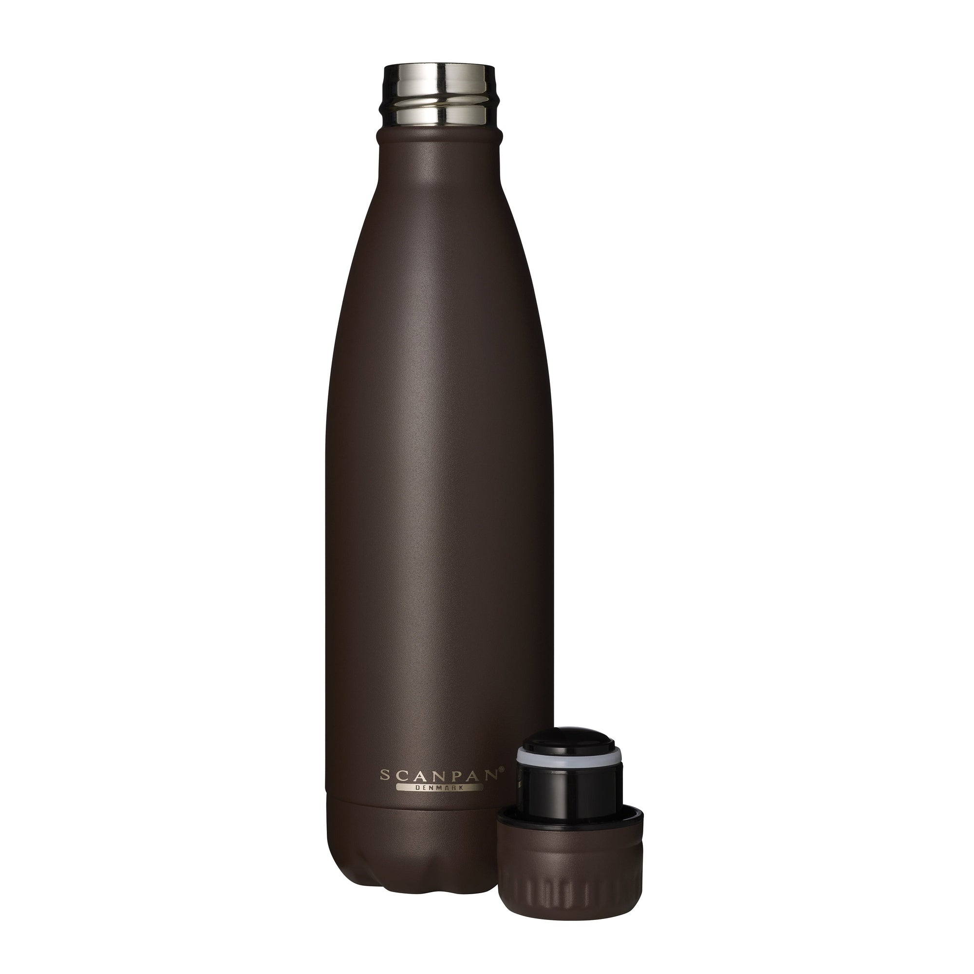 SCANPAN To Go 500ml Bottle - Pinecone Brown