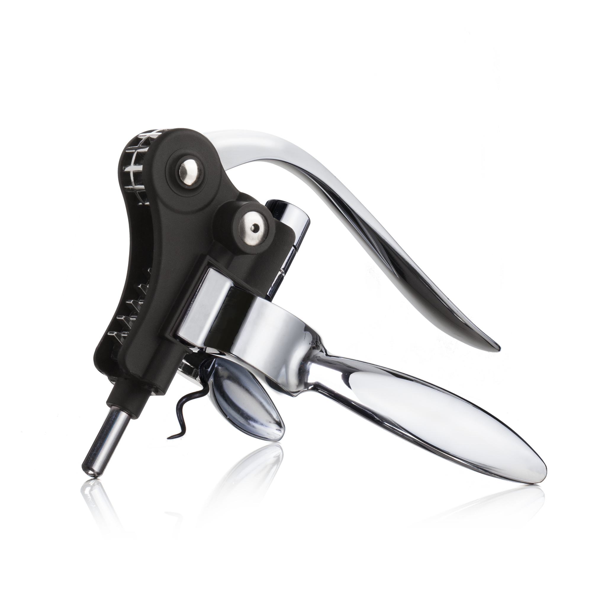 Vacu Vin Lever Corkscrew Horizontal - Black