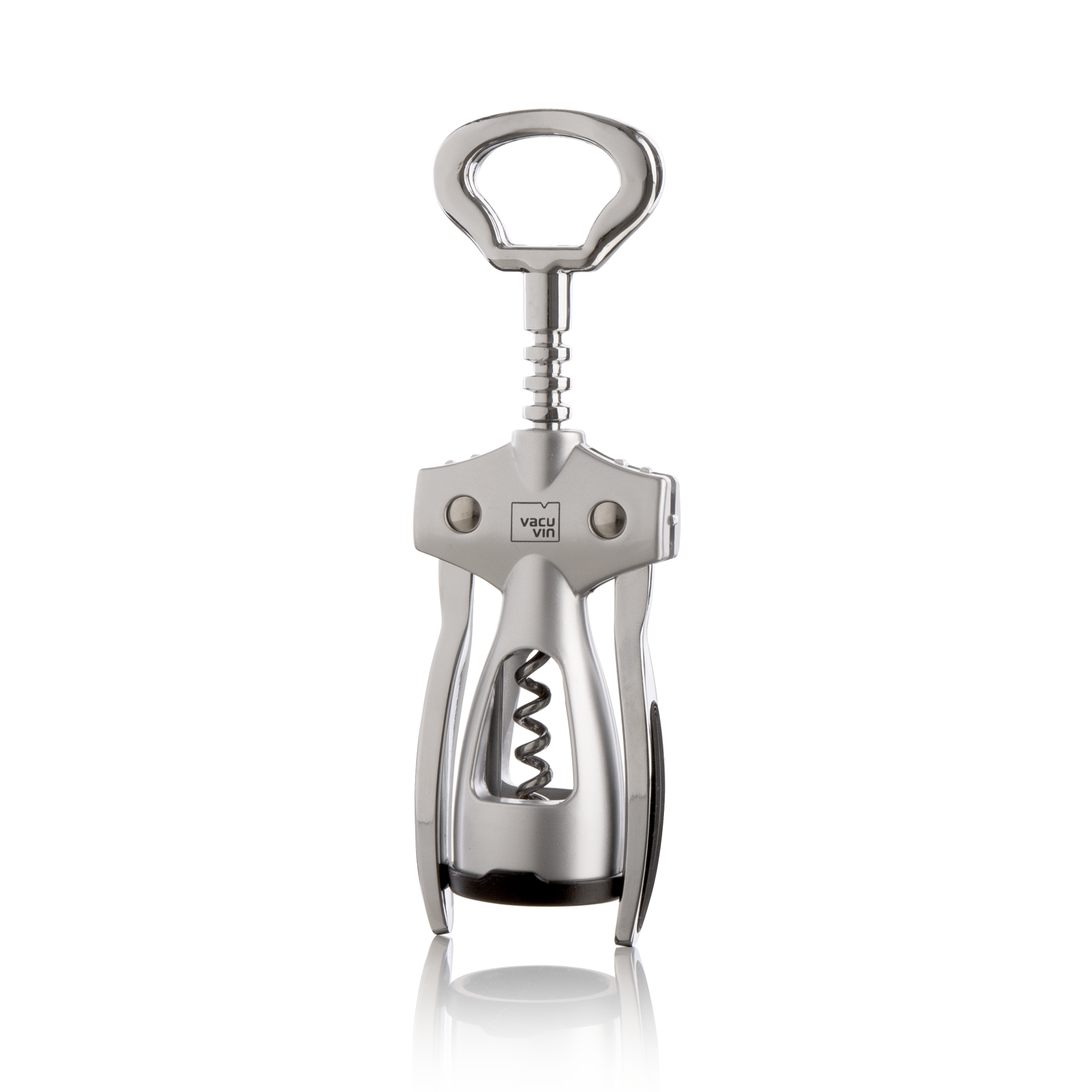 Vacu Vin Winged Corkscrew - Silver