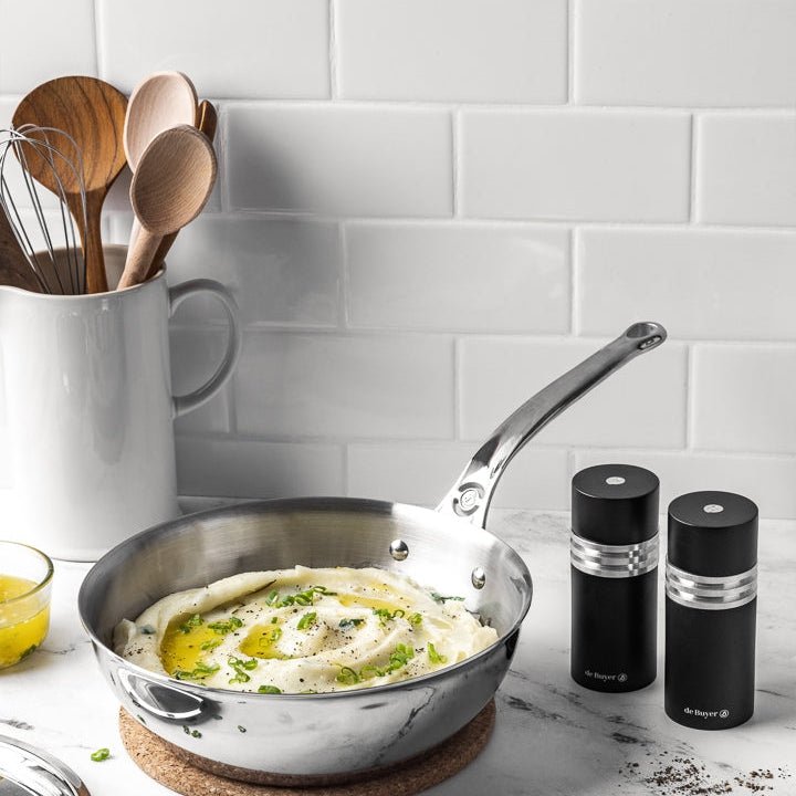 De Buyer Affinity 24cm Round Sauté Pan - Simmer and Slice