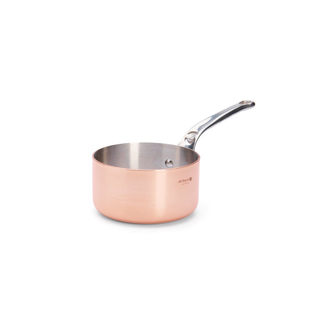 De Buyer Prima Matera 14cm Saucepan | Steel Handle - Simmer and Slice