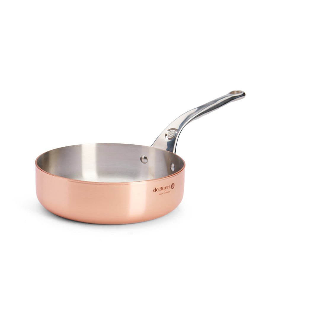 De Buyer Prima Matera 20cm Saute Pan | Steel Handle - Simmer and Slice