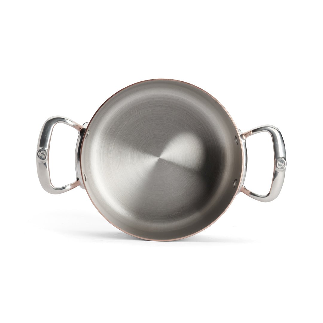 De Buyer Prima Matera 20cm Stewpan with Lid | Steel Handle - Simmer and Slice