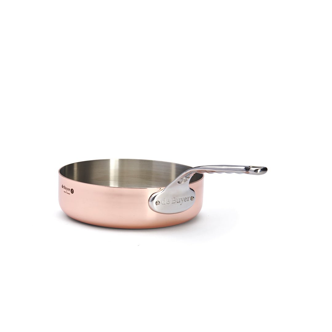 De Buyer Prima Matera 24cm Saute Pan | Steel Handle - Simmer and Slice