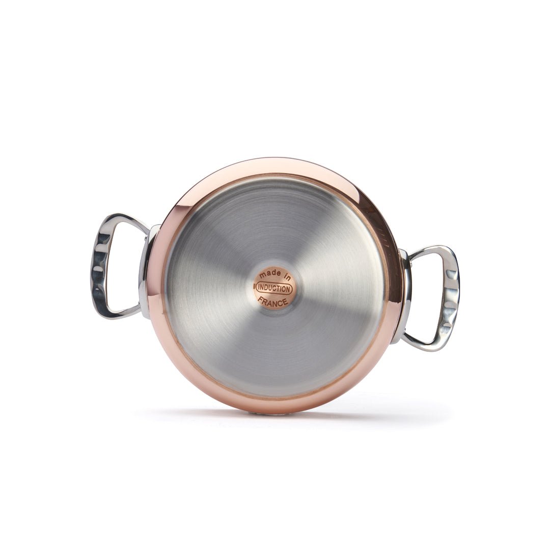 De Buyer Prima Matera 24cm Saute Pan with Lid | Steel Handle - Simmer and Slice