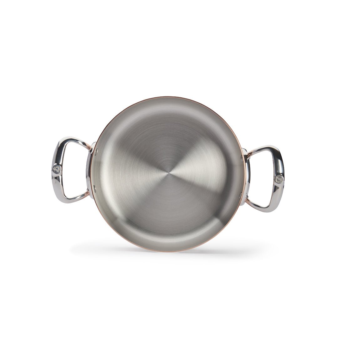 De Buyer Prima Matera 24cm Saute Pan with Lid | Steel Handle - Simmer and Slice