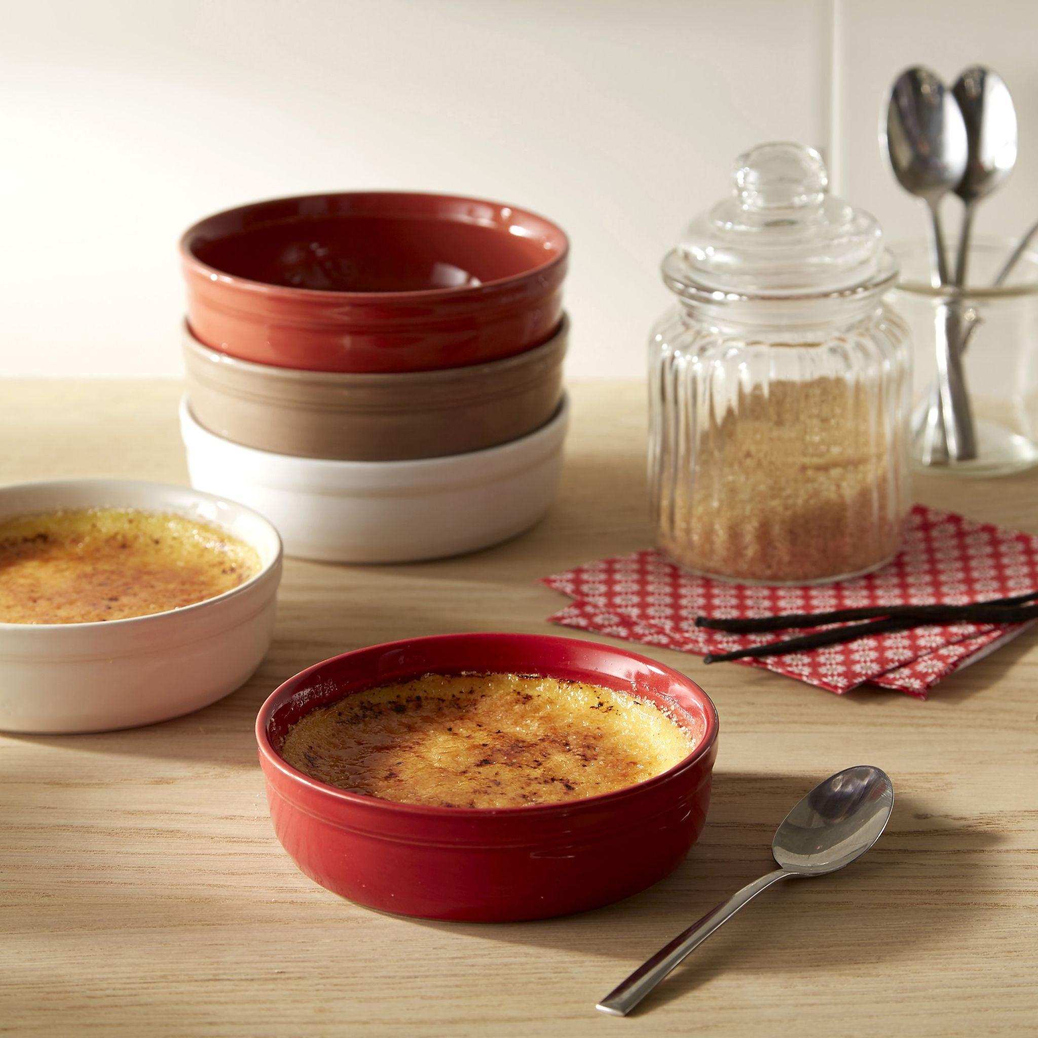 Emile Henry Creme Brulee Ramekin Burgundy 13cm dia. - Simmer and Slice