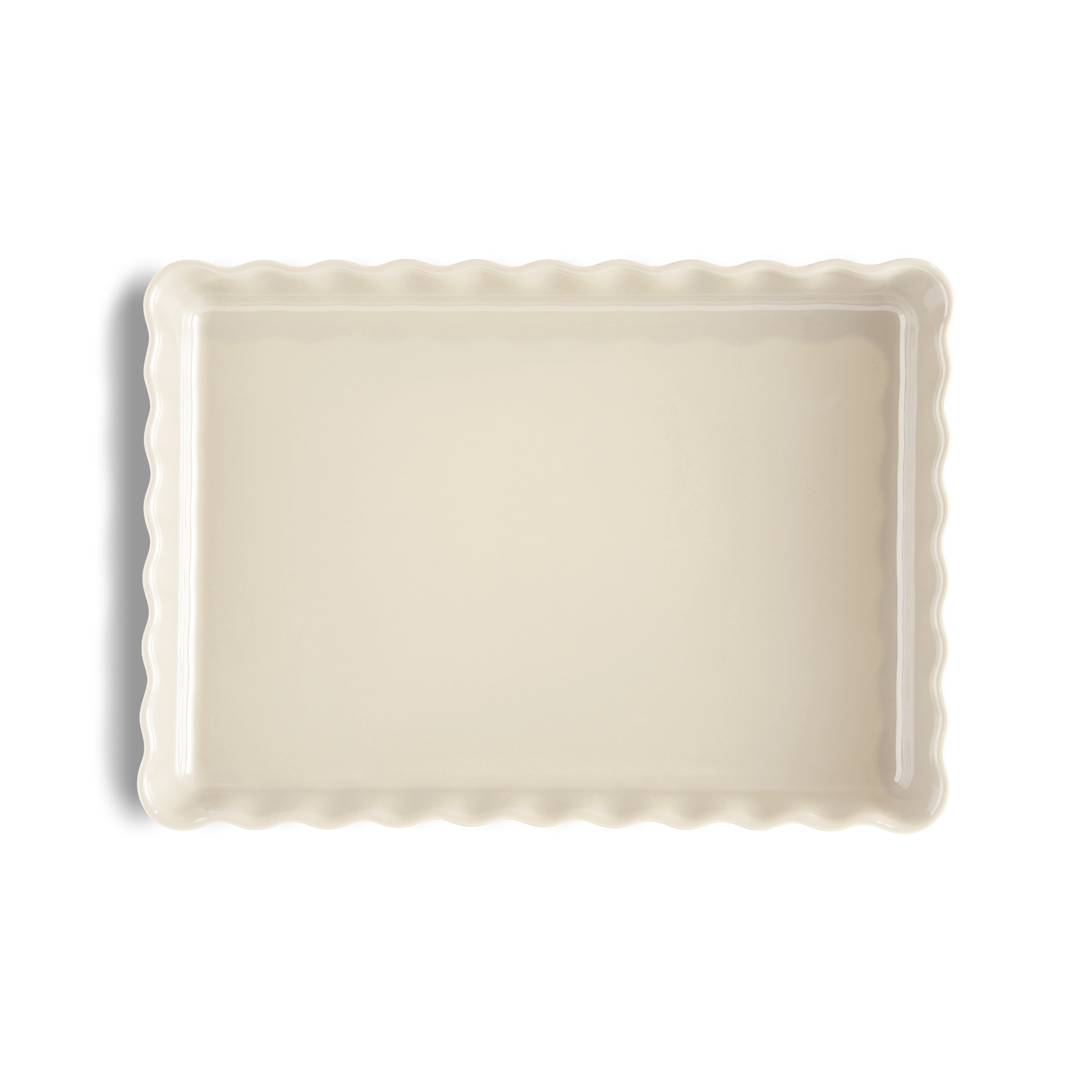 Emile Henry Deep Rectangular Tart Dish Clay - Simmer and Slice