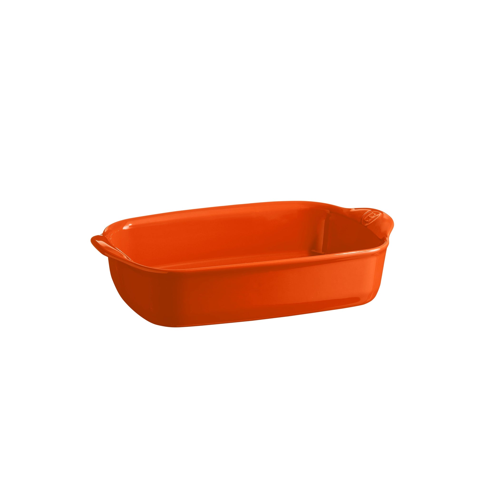 Emile Henry Individual Oven Dish Toscane Orange 22cm x 14.5cm - Simmer and Slice