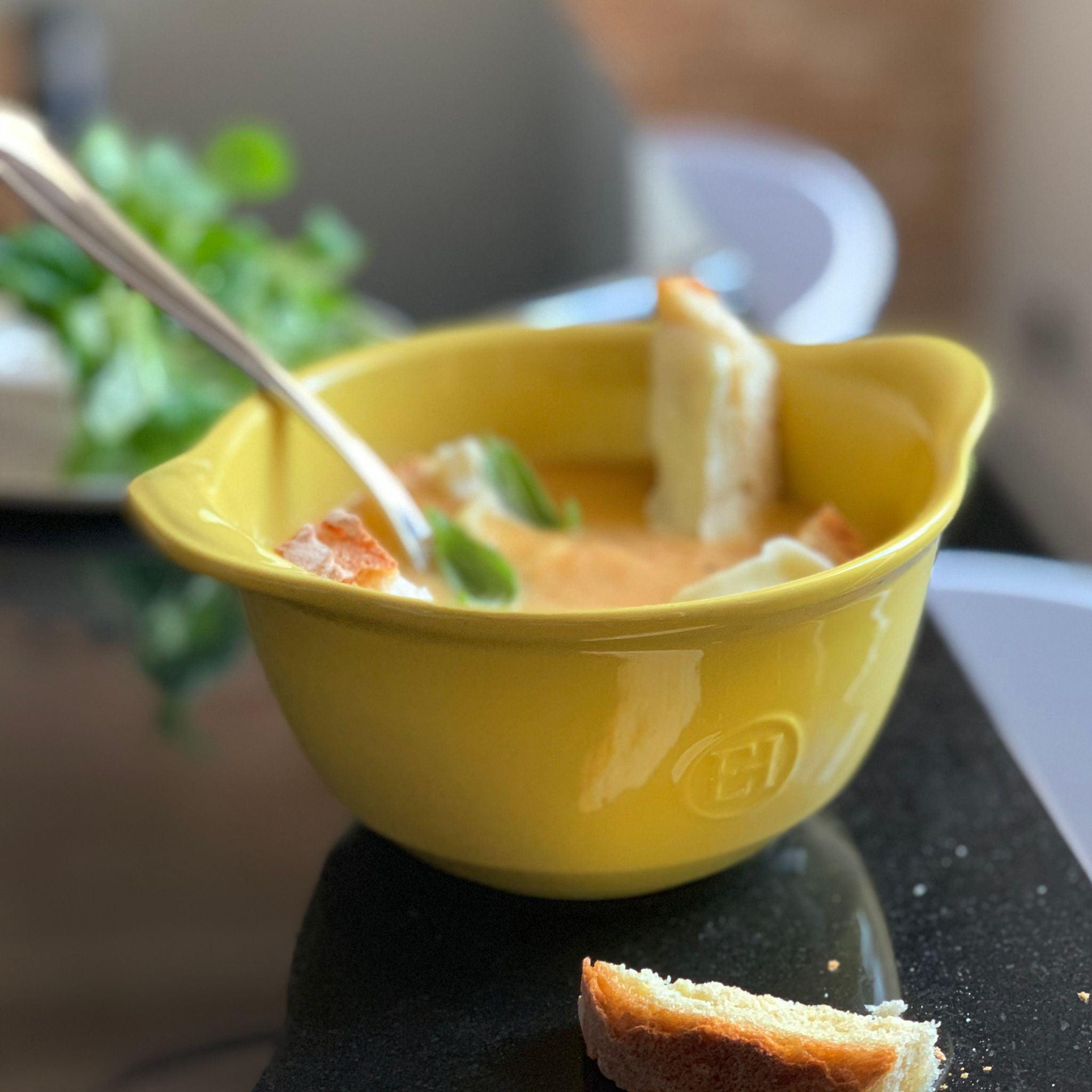 Emile Henry Oven Bowl Ultime Provence Yellow - Simmer and Slice