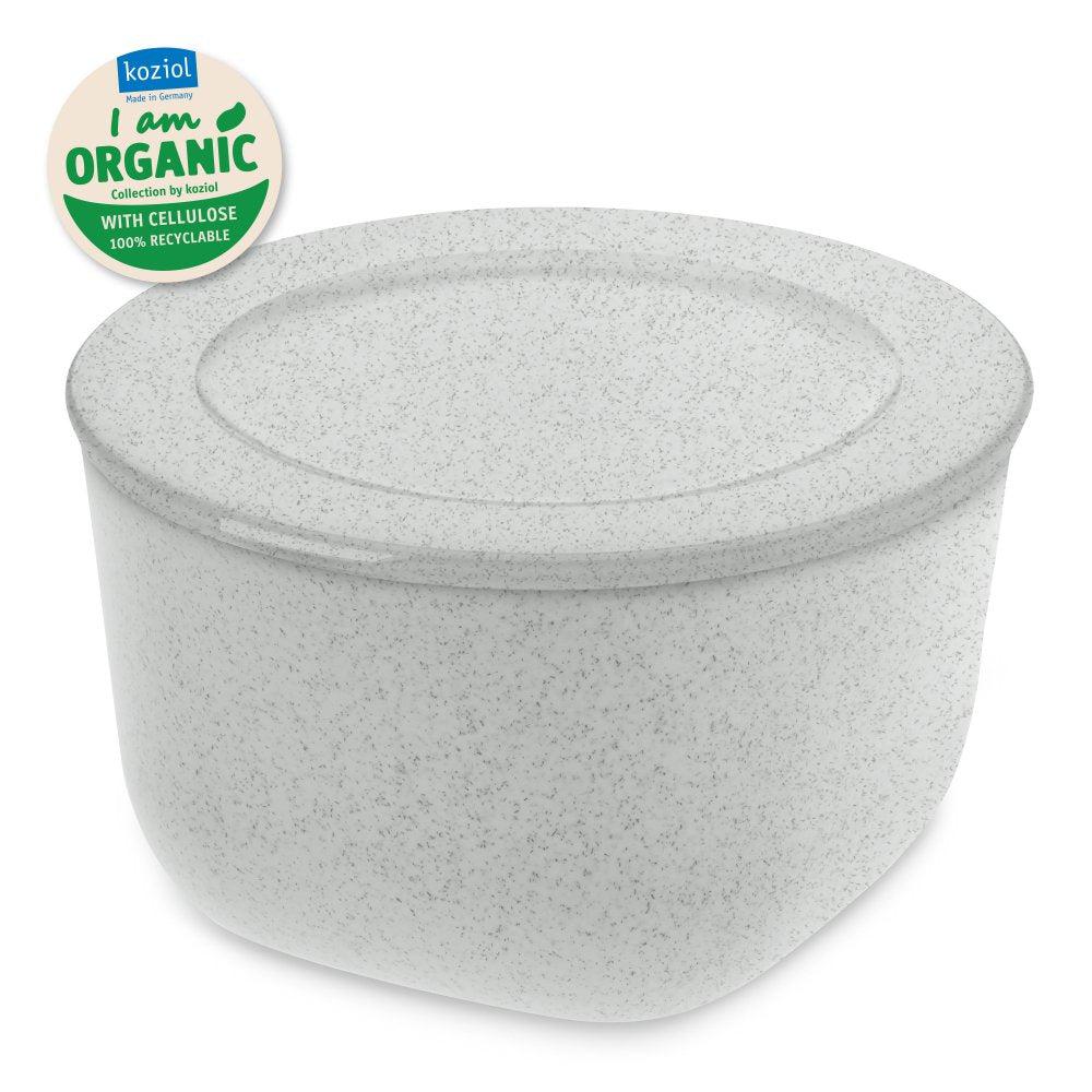Koziol Connect Box 1L with Lid - Organic Grey - Simmer and Slice