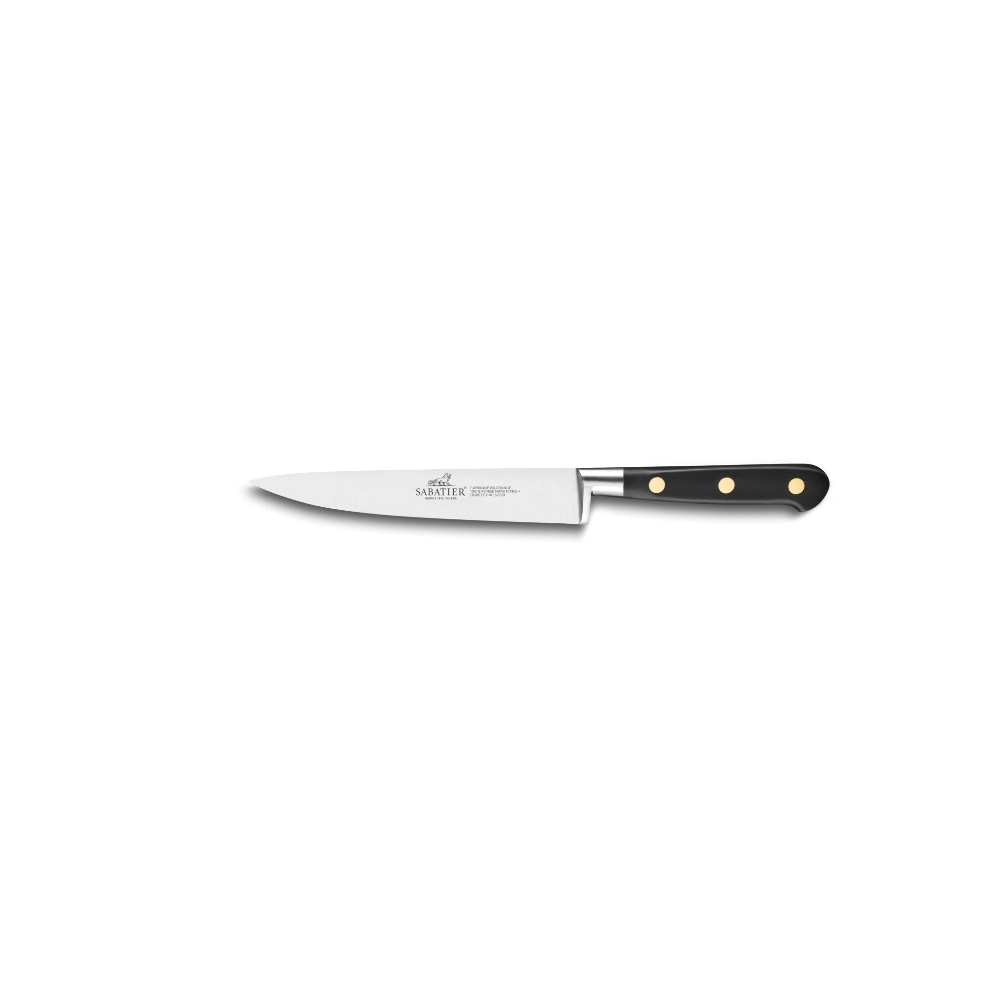 Lion Sabatier Flexible Fillet Knife 15cm - Ideal Brass - Simmer and Slice