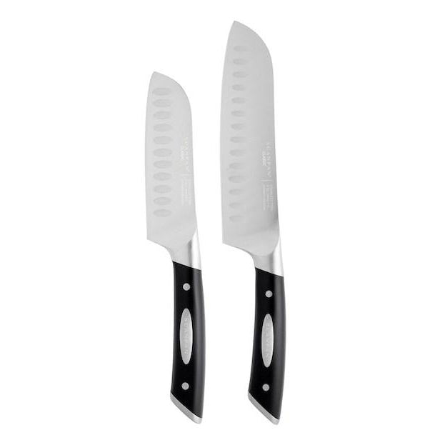 SCANPAN Classic Knives - Santoku Set 2pc - Simmer and Slice