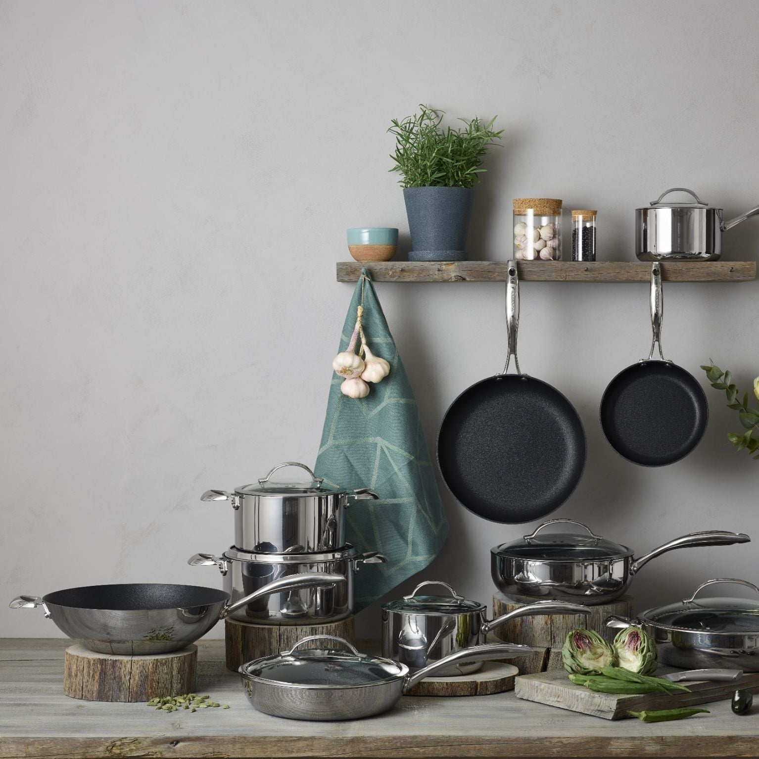 SCANPAN HaptIQ Frying Pan 26cm - Simmer and Slice