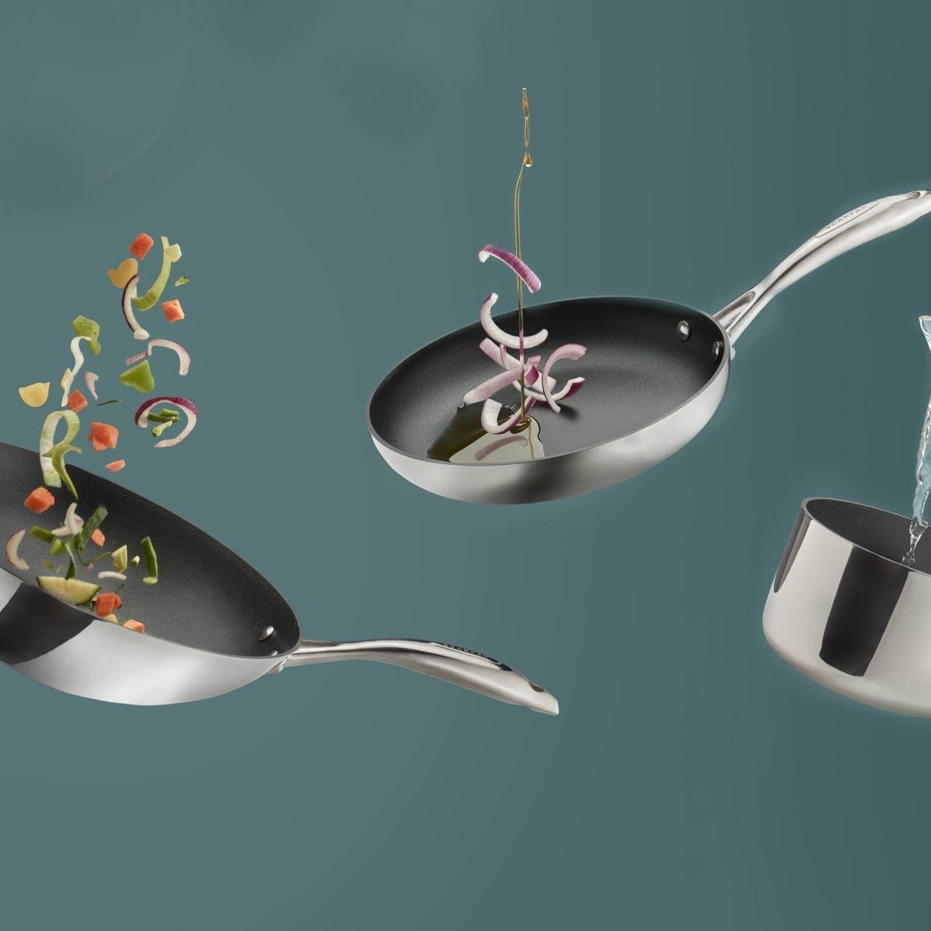 SCANPAN HaptIQ Saucepan With Lid 18cm - Simmer and Slice