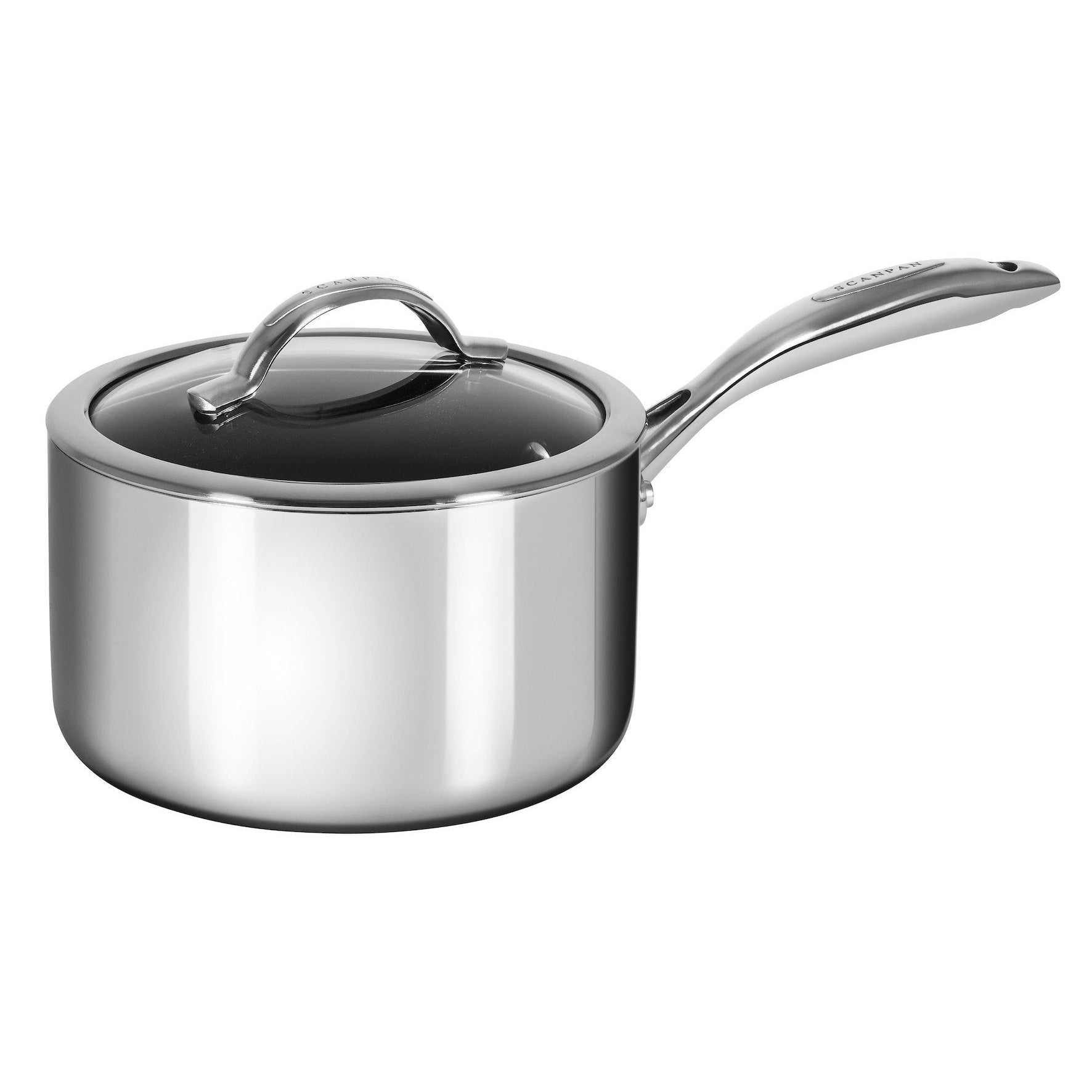 SCANPAN HaptIQ Saucepan With Lid 18cm - Simmer and Slice