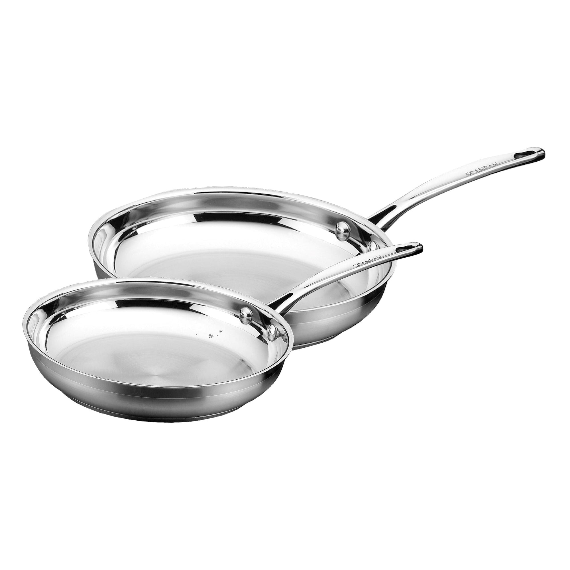 SCANPAN Impact 2pc Frying Pan Set - Simmer and Slice