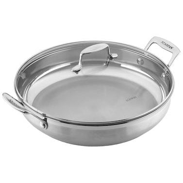 SCANPAN Impact Chef Pan With Lid 32cm - Simmer and Slice