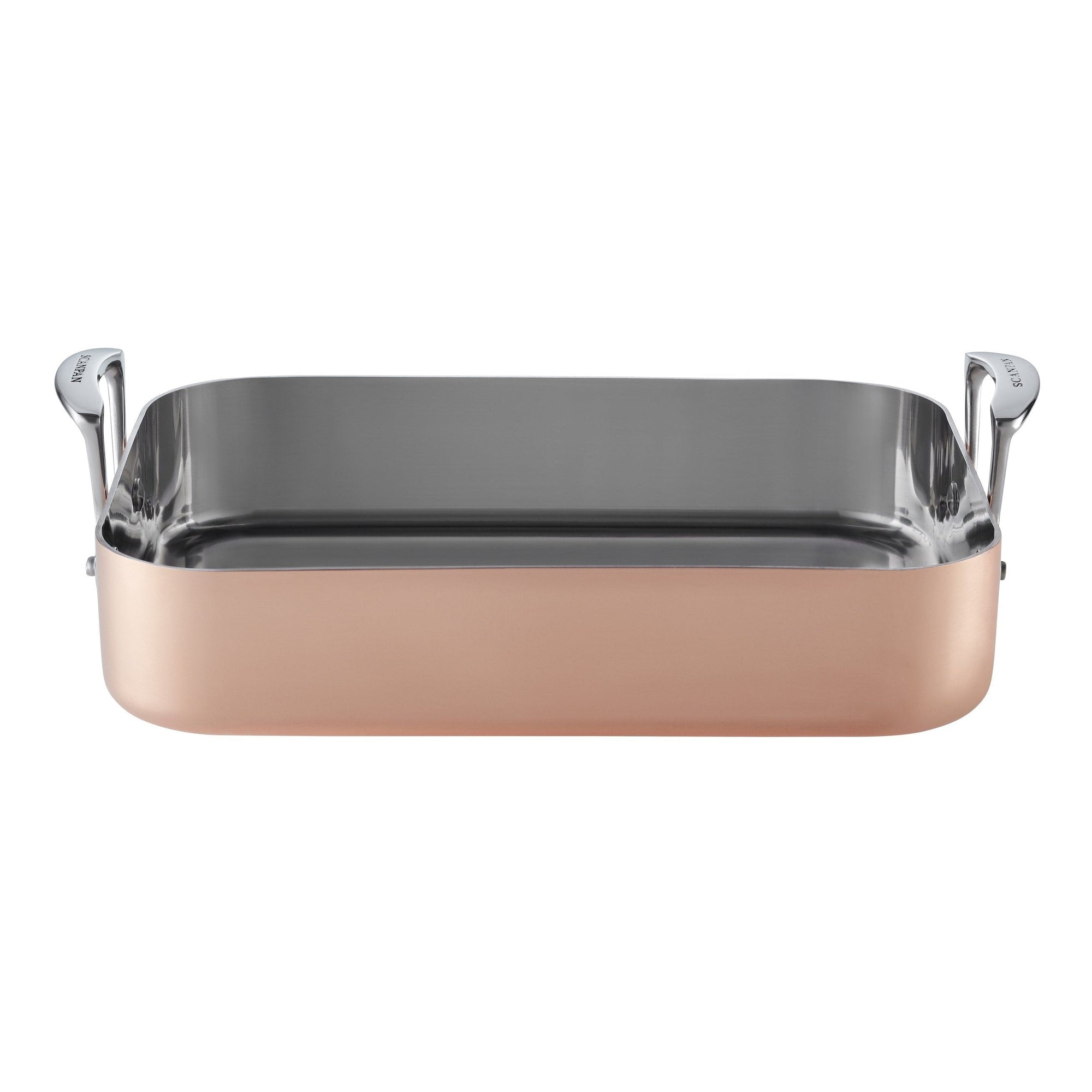 SCANPAN Maitre D Copper Roasting Pan 35cm x 24cm - Simmer and Slice