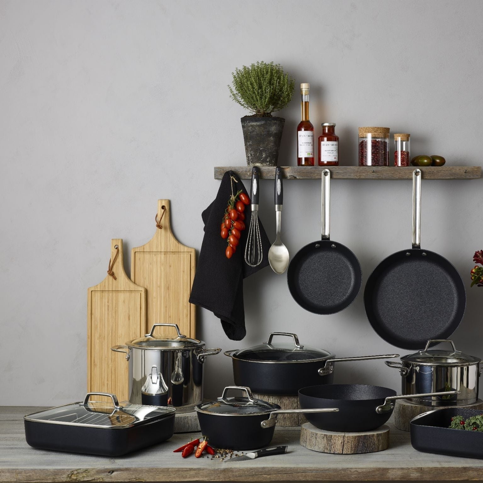 SCANPAN TechnIQ The Square Roasting Pan 28cm x 28cm 4.6L - Simmer and Slice