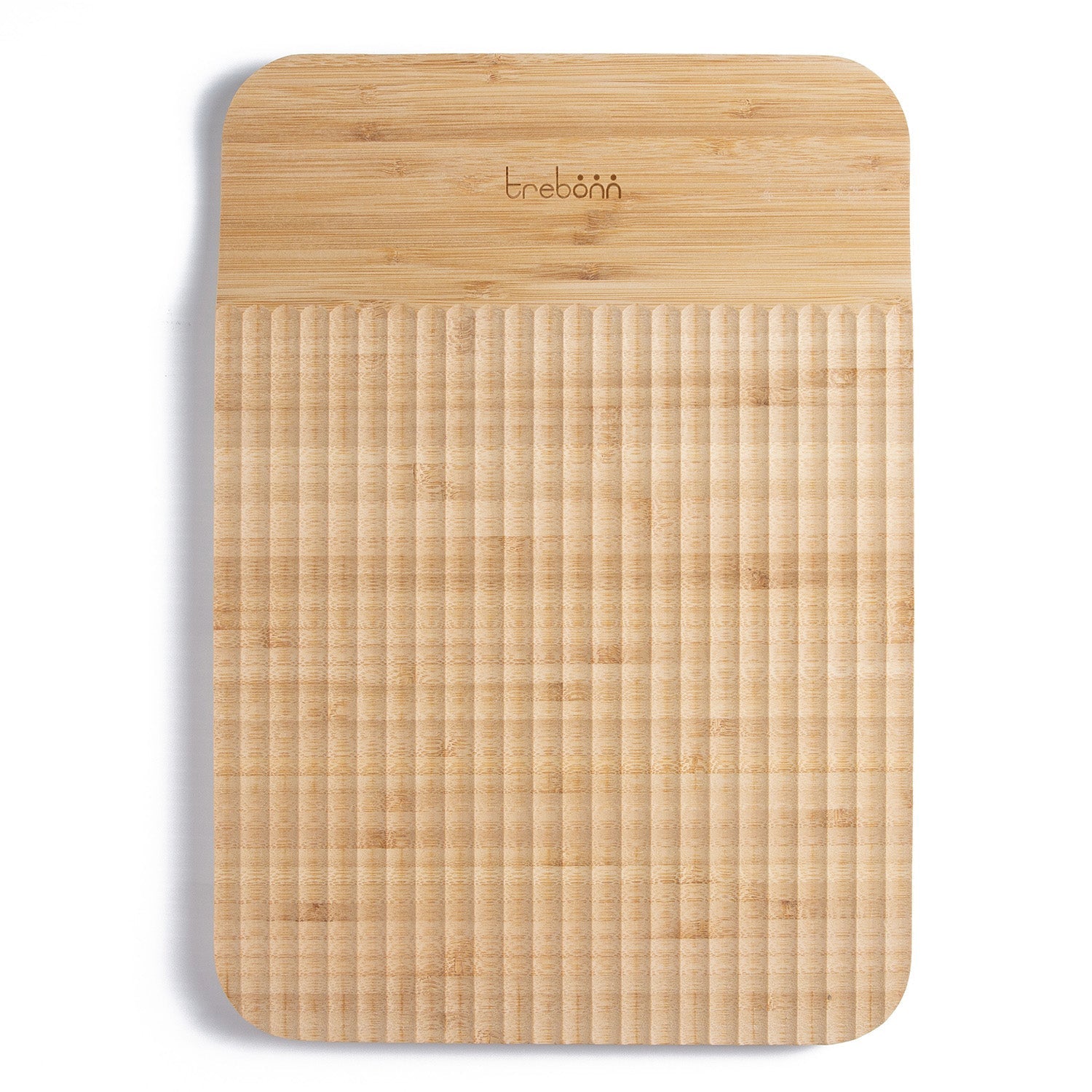 Trebonn Cutting Board Medium - Wave Chop & Slide - Simmer and Slice