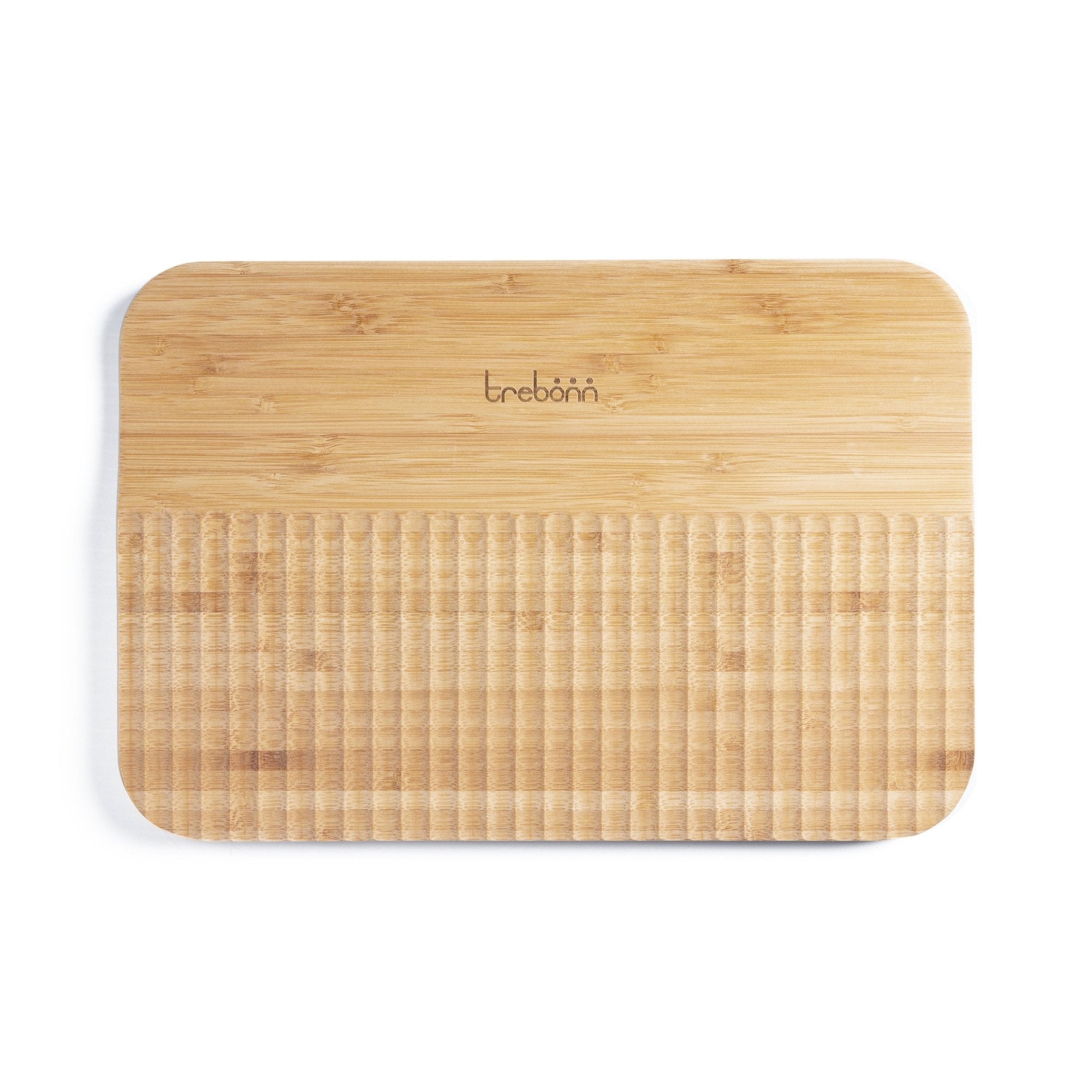 Trebonn Cutting Board Small - Wave Chop & Slide - Simmer and Slice