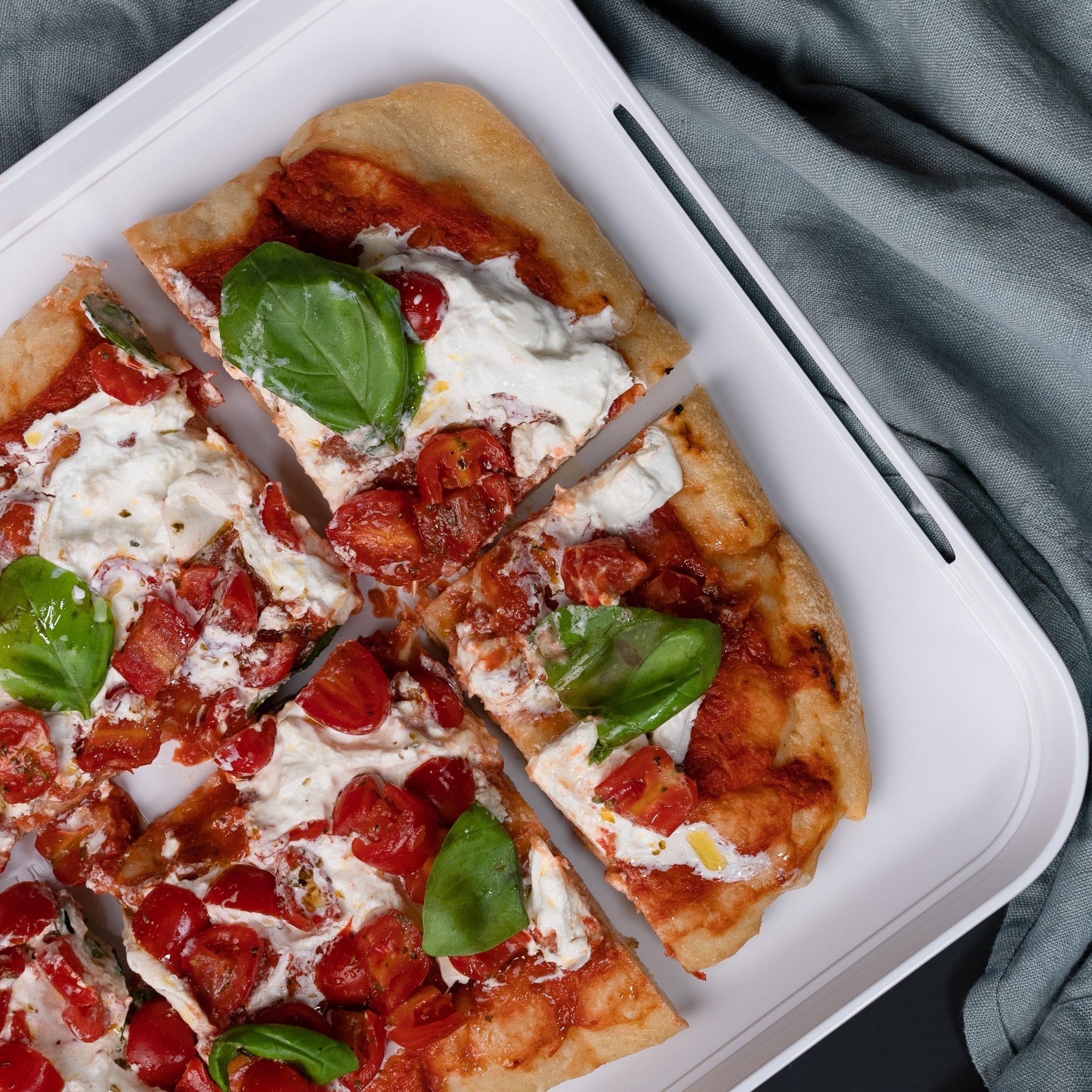 Trebonn PILE XL Serving Tray - White - Simmer and Slice