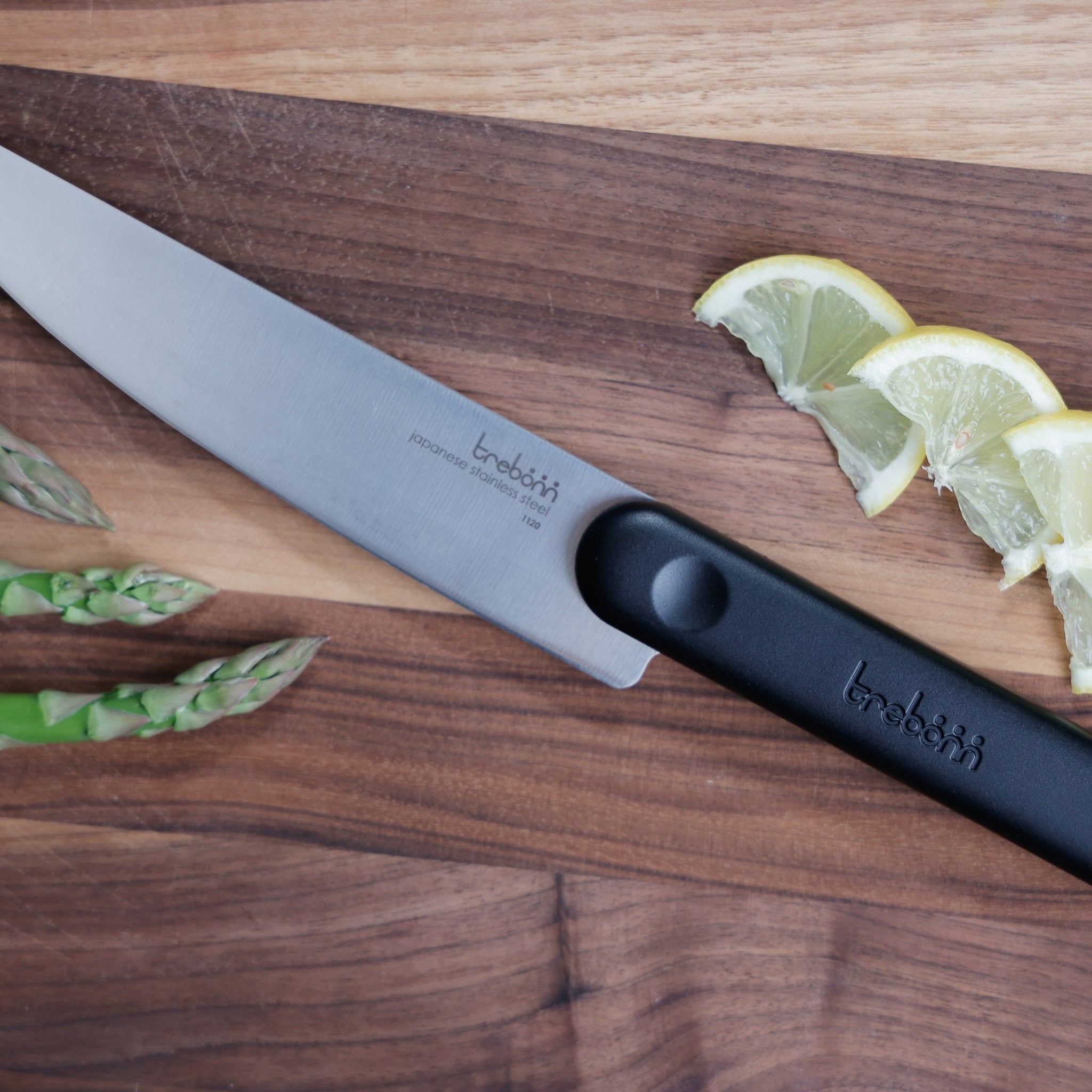 Trebonn Salami Knife - Black Edition - Simmer and Slice