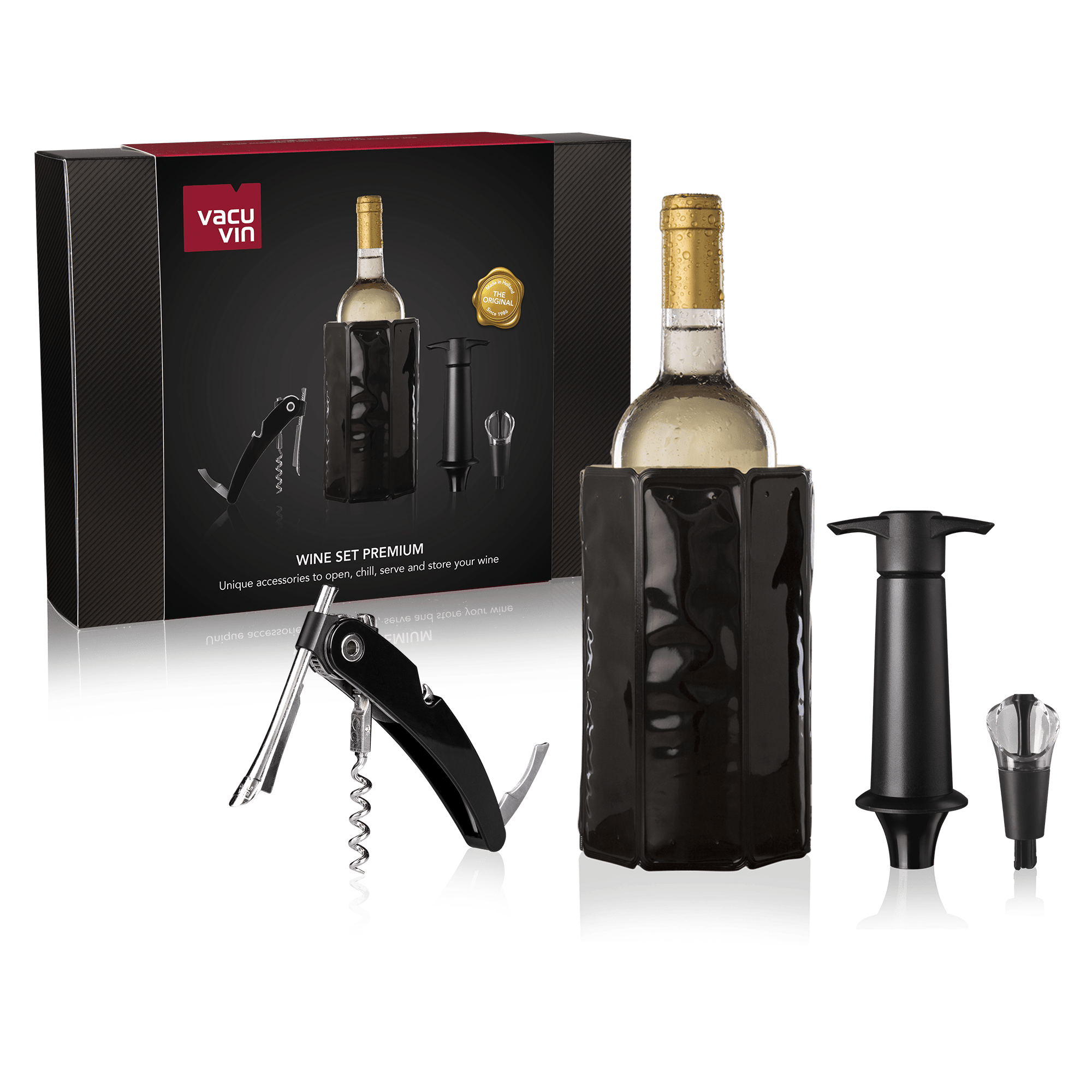 Vacu Vin Wine Set Premium (Set of 4) - Simmer and Slice