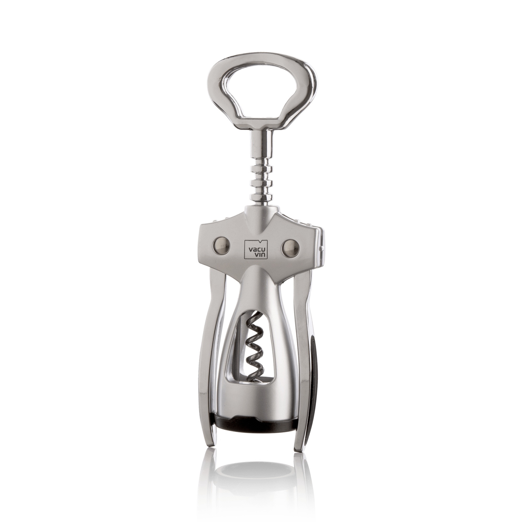 Vacu Vin Winged Corkscrew - Silver - Simmer and Slice
