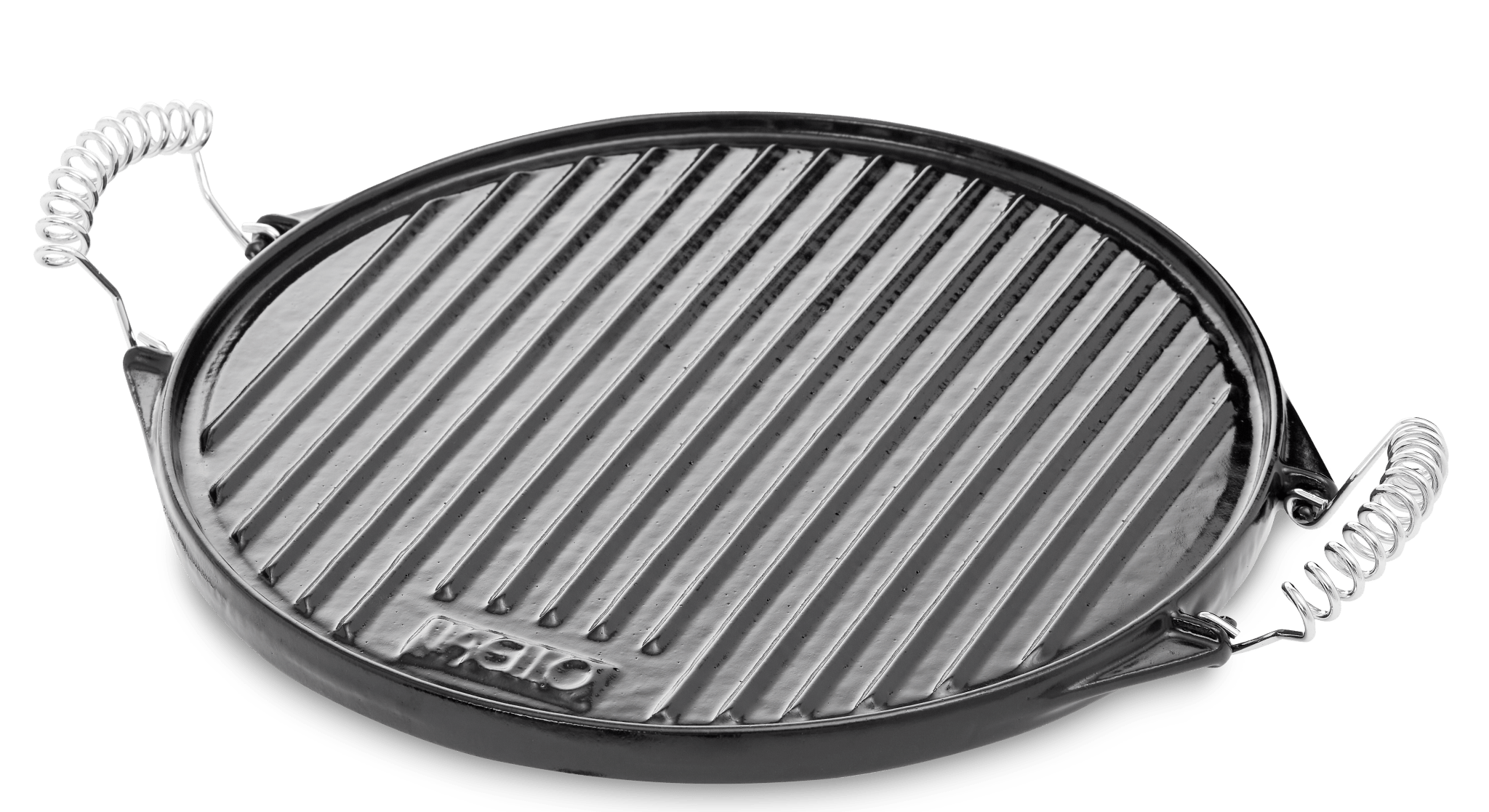 Vaello Enameled Round Cast Iron Griddle - 32cm - Simmer and Slice