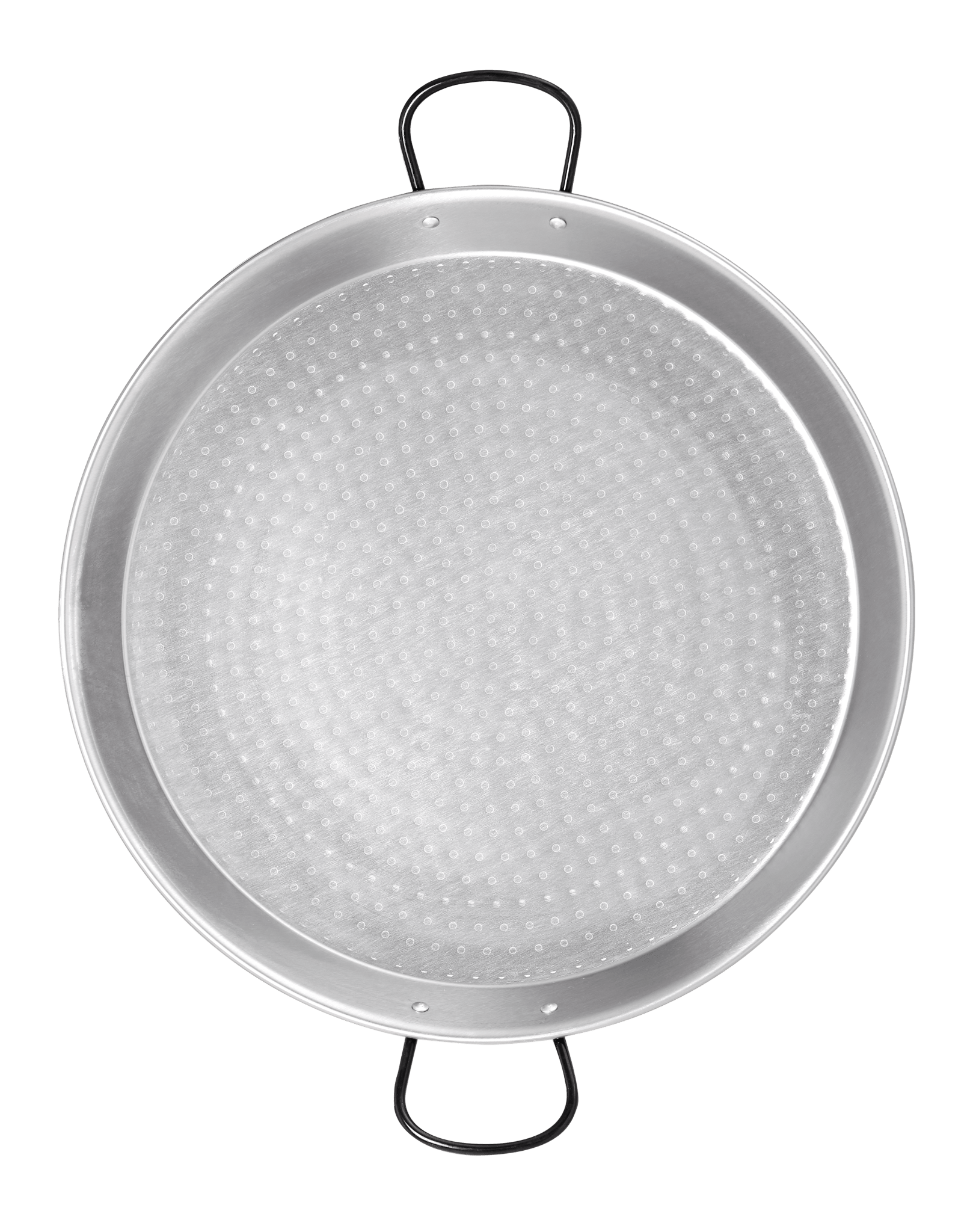Vaello Polished Steel Valencian Paella Pan - 38cm - Simmer and Slice