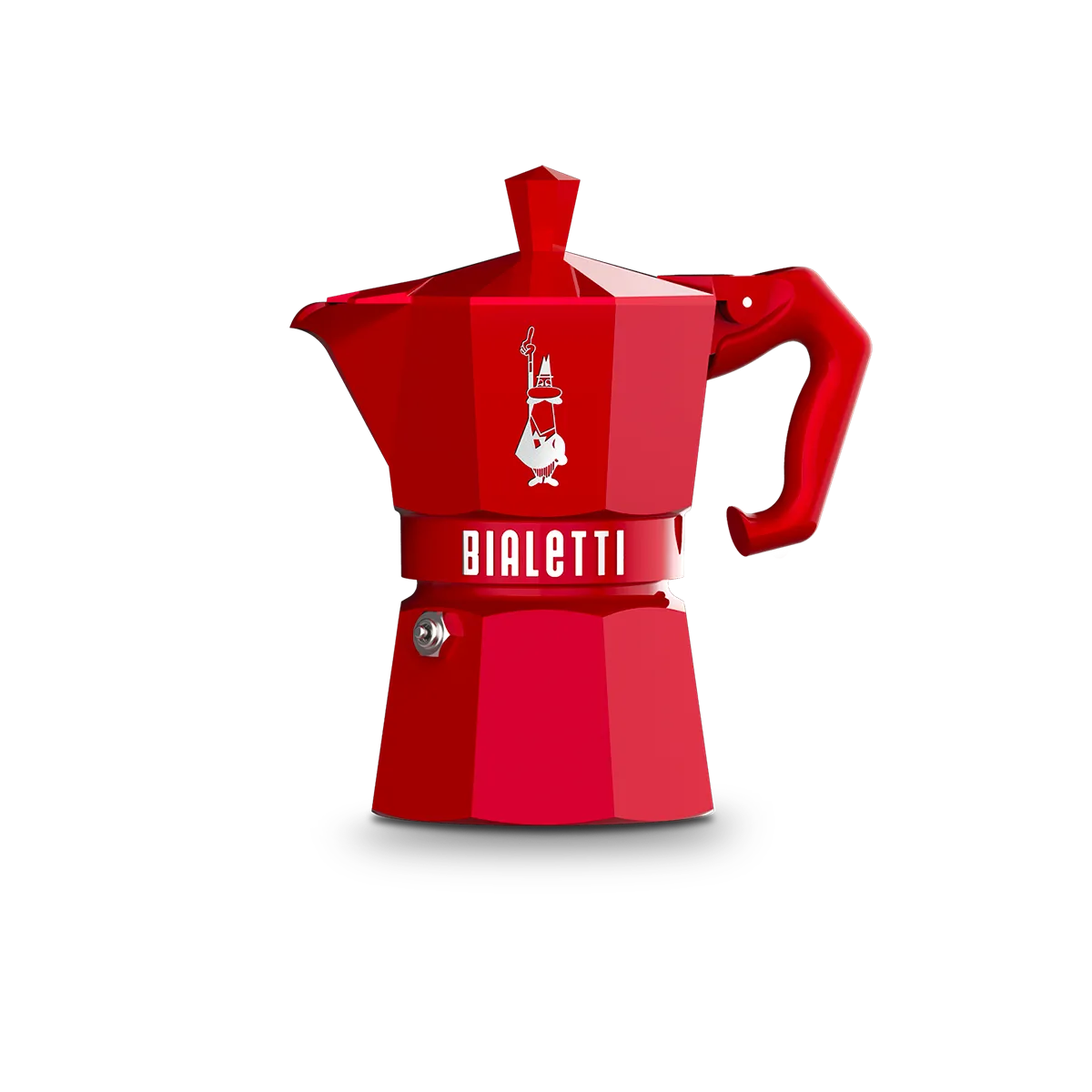 Bialetti Moka Express Exclusive (6 Cup) - Red