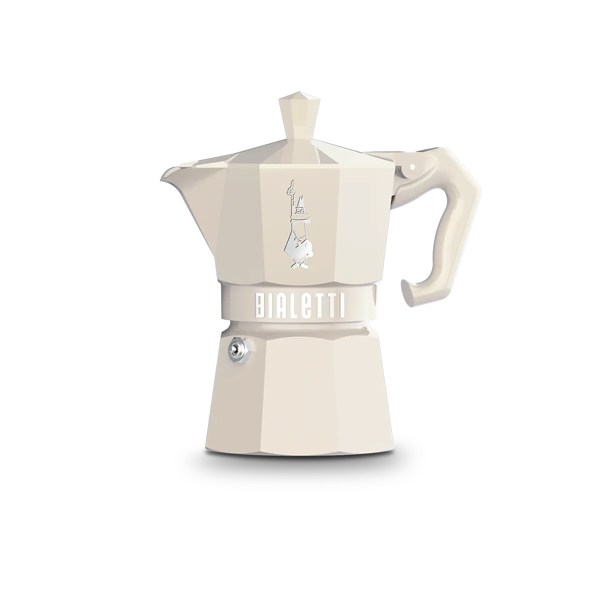 Bialetti Moka Express Exclusive (3 Cup) - Cream