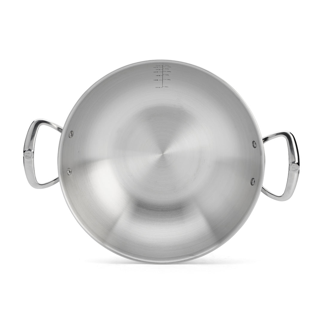 De Buyer Affinity 32cm Wok with 2 Handles