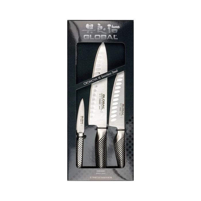 Global 3pc Knife Set (G-77, GS91, GSF-46)