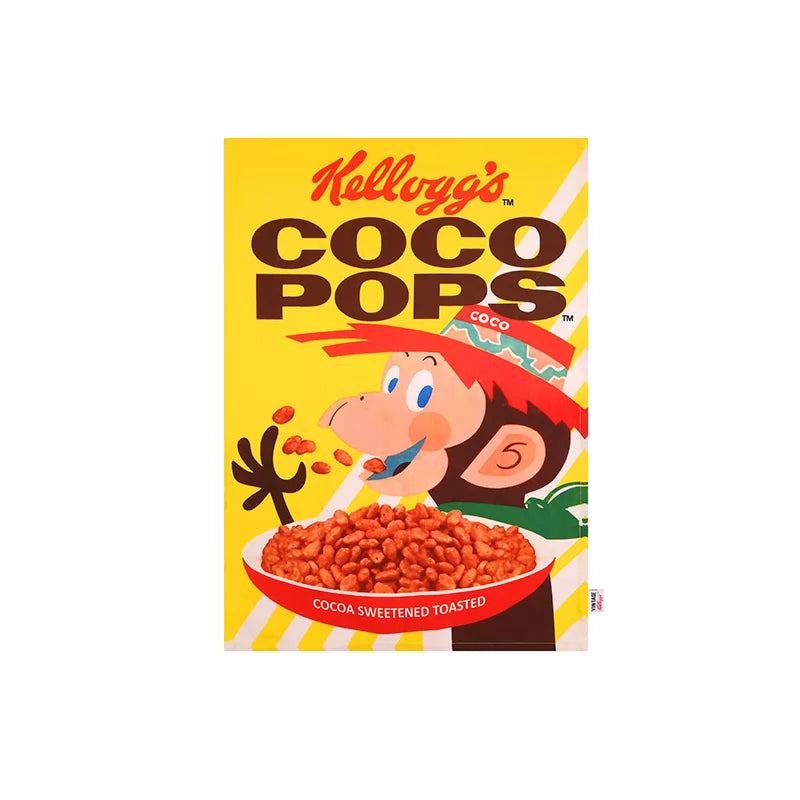 Vintage Kelloggs By Dexam Coco Pops Tea Towel