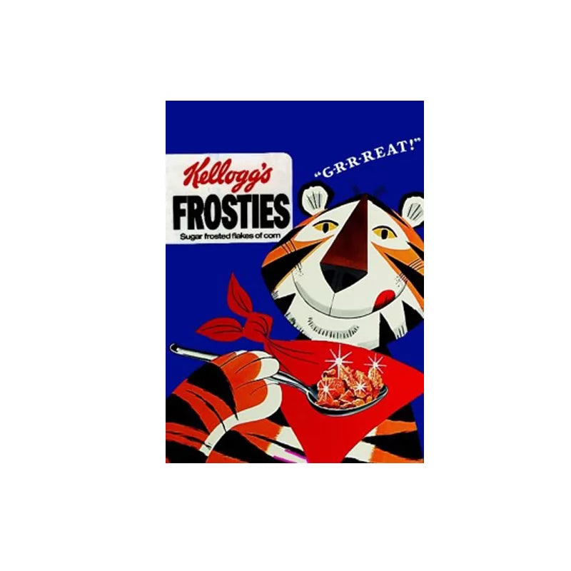 Vintage Kelloggs By Dexam Frosties Tea Towel