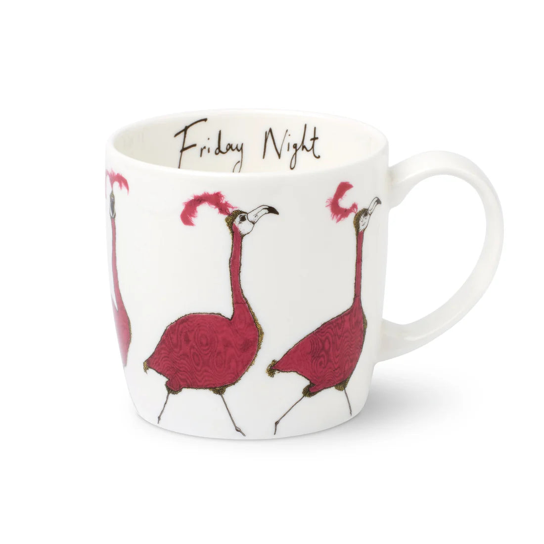 Anna Wright - Friday Night Flamingo Mug