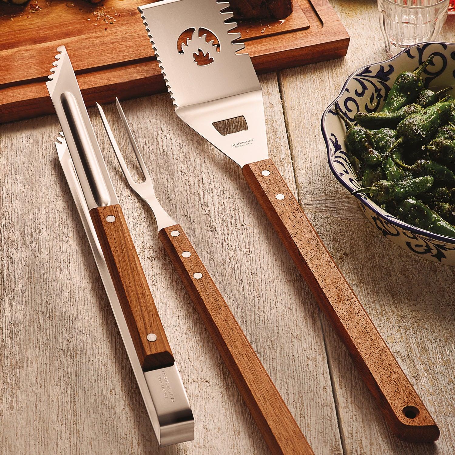 Tramontina 3pc BBQ Tools Set