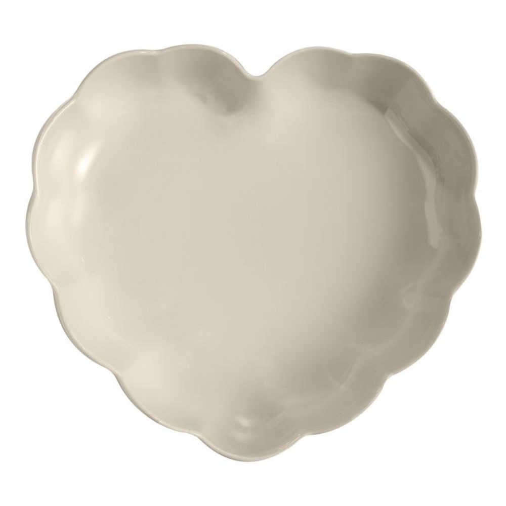 Emile Henry Madeleine Heart-Shaped Dish - Clay