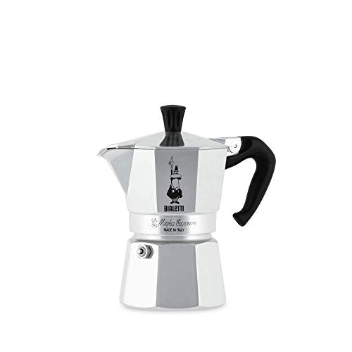 Bialetti Moka Express Aluminium Stovetop Coffee Maker (3 Cup)