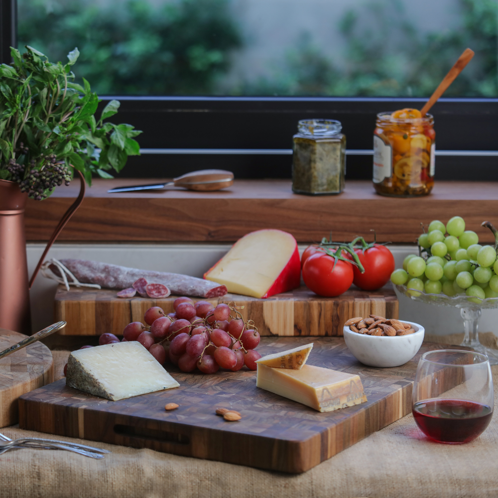 TeakHaus Butcher Block Cutting Board - Medium