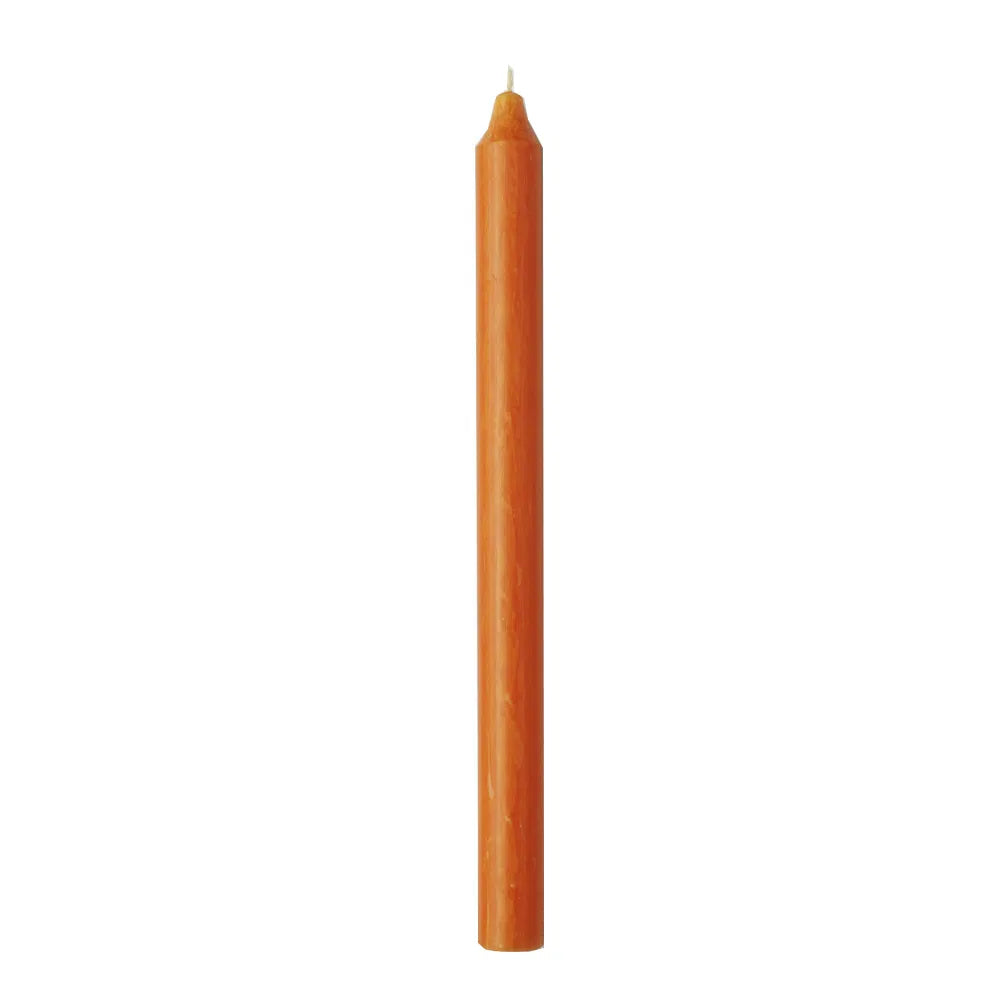 Cidex Rustic 2.2 X 29cm Candle - Orange