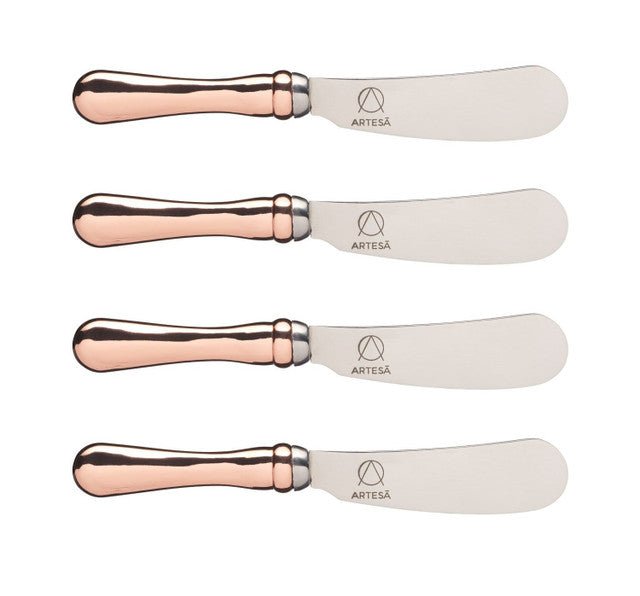 4pc Butter Knife Set (Stainless Steel) - Simmer and Slice