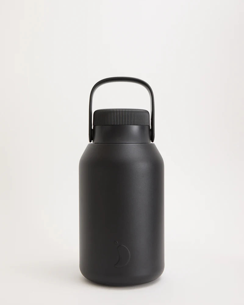 Chilly's Big Mouth Abyss Black 2 Litre Bottle
