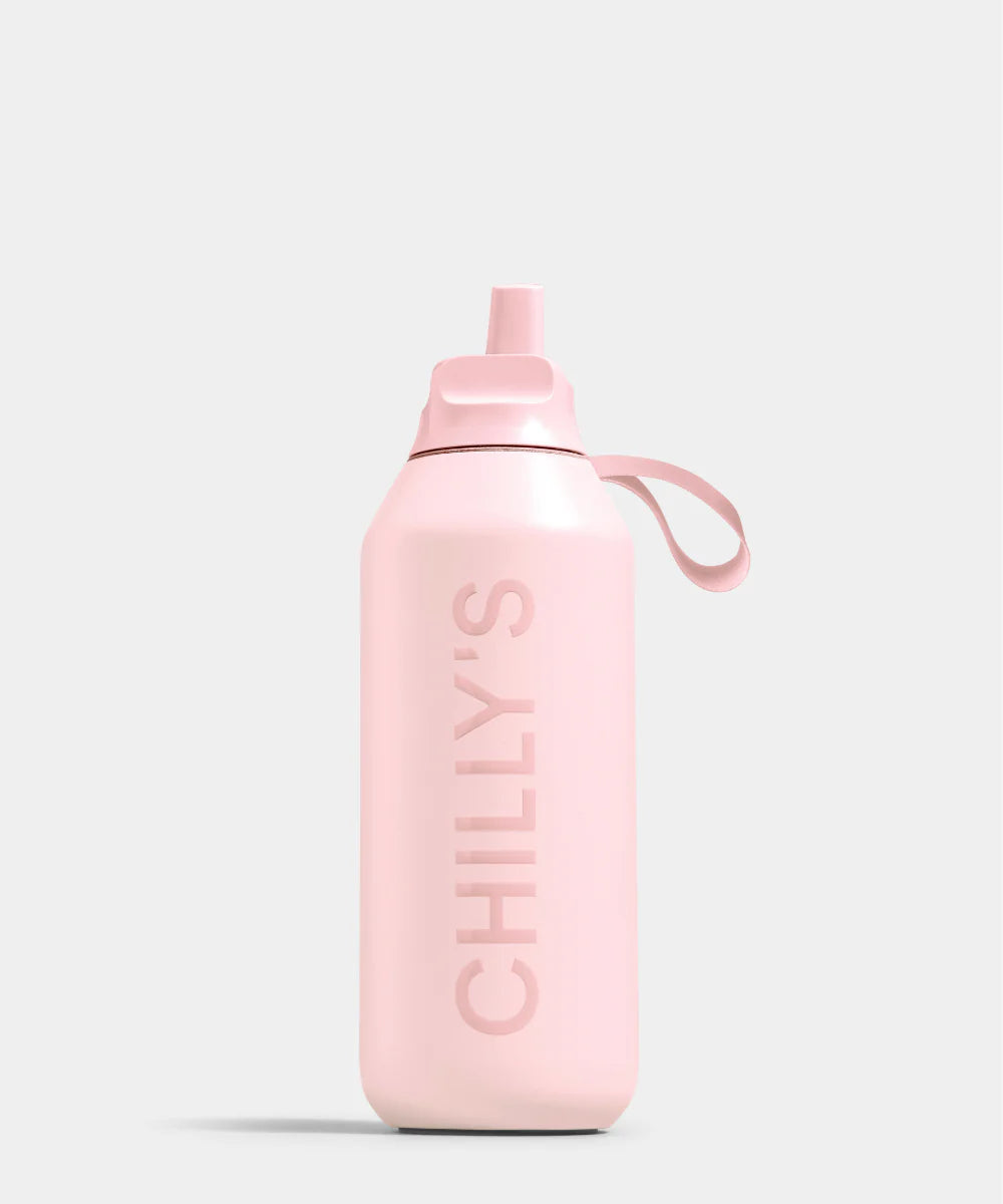 Chillys Series 2 500Ml Flip Bottle Blush Pink