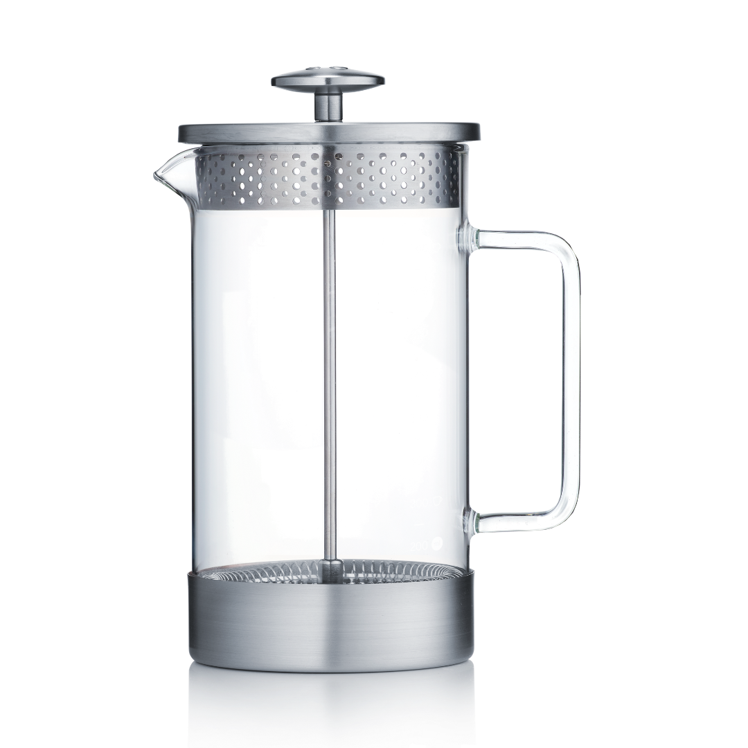 Barista & Co | Core Coffee Press 8 Cup- Steel