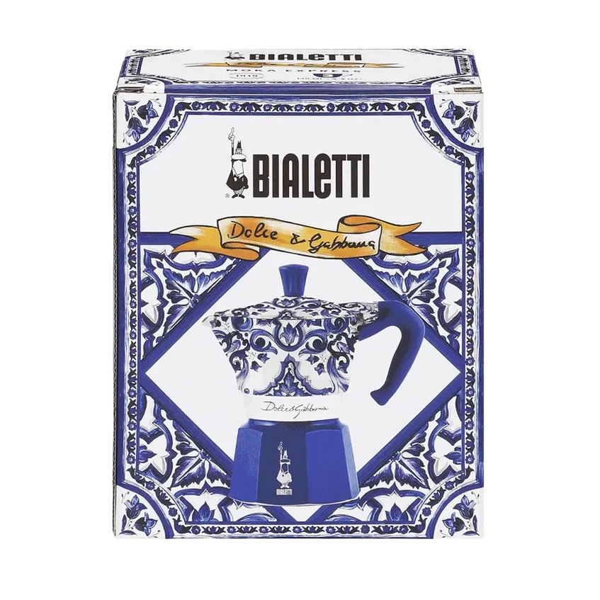 Bialetti X Dolce&Gabbana Blu Mediterraneo Moka Express (6 Cup)